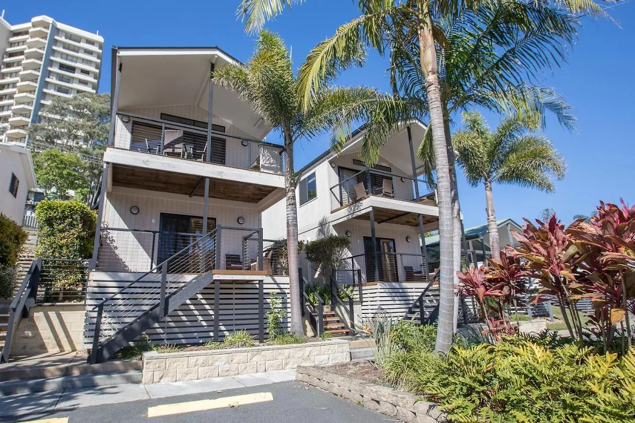 ** Kamp alanı Burleigh Beach Tourist Park Gold Coast Avustralya